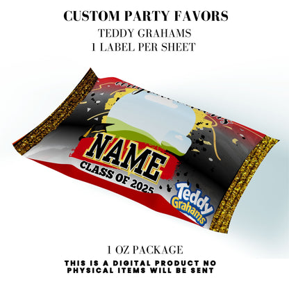 Class of 2025 Graduation Party Favor Canva Template Bundle 🎓✨