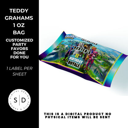 Fortnite Battle Royale Birthday Party Favors DFY