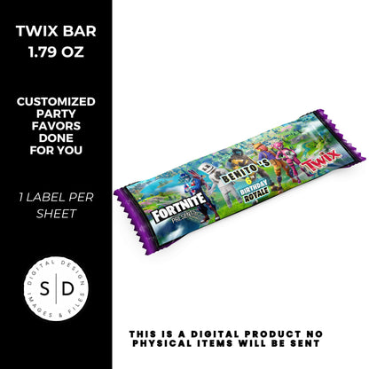 Fortnite Battle Royale Birthday Party Favors DFY