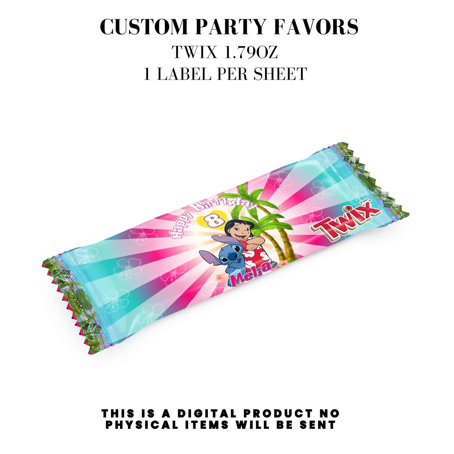 Lilo & Stitch Birthday Party DFY Favor Bundle
