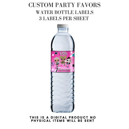 LOL Dolls Birthday Party Favors DFY