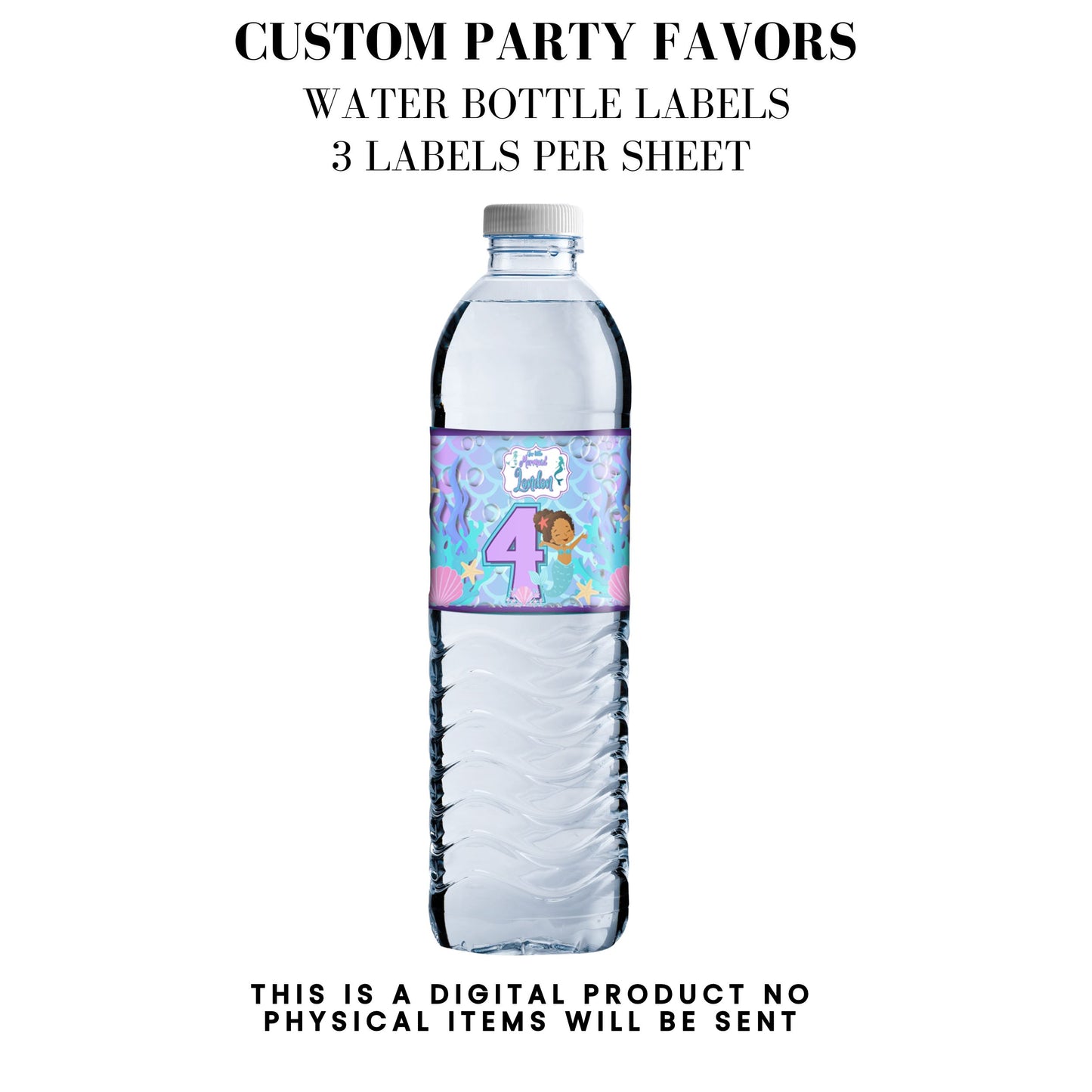 Our Little Mermaid Birthday Party Favors DFY