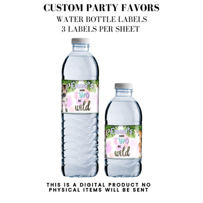 Born Two Be Wild Jungle Safari Birthday Party Favors DFY