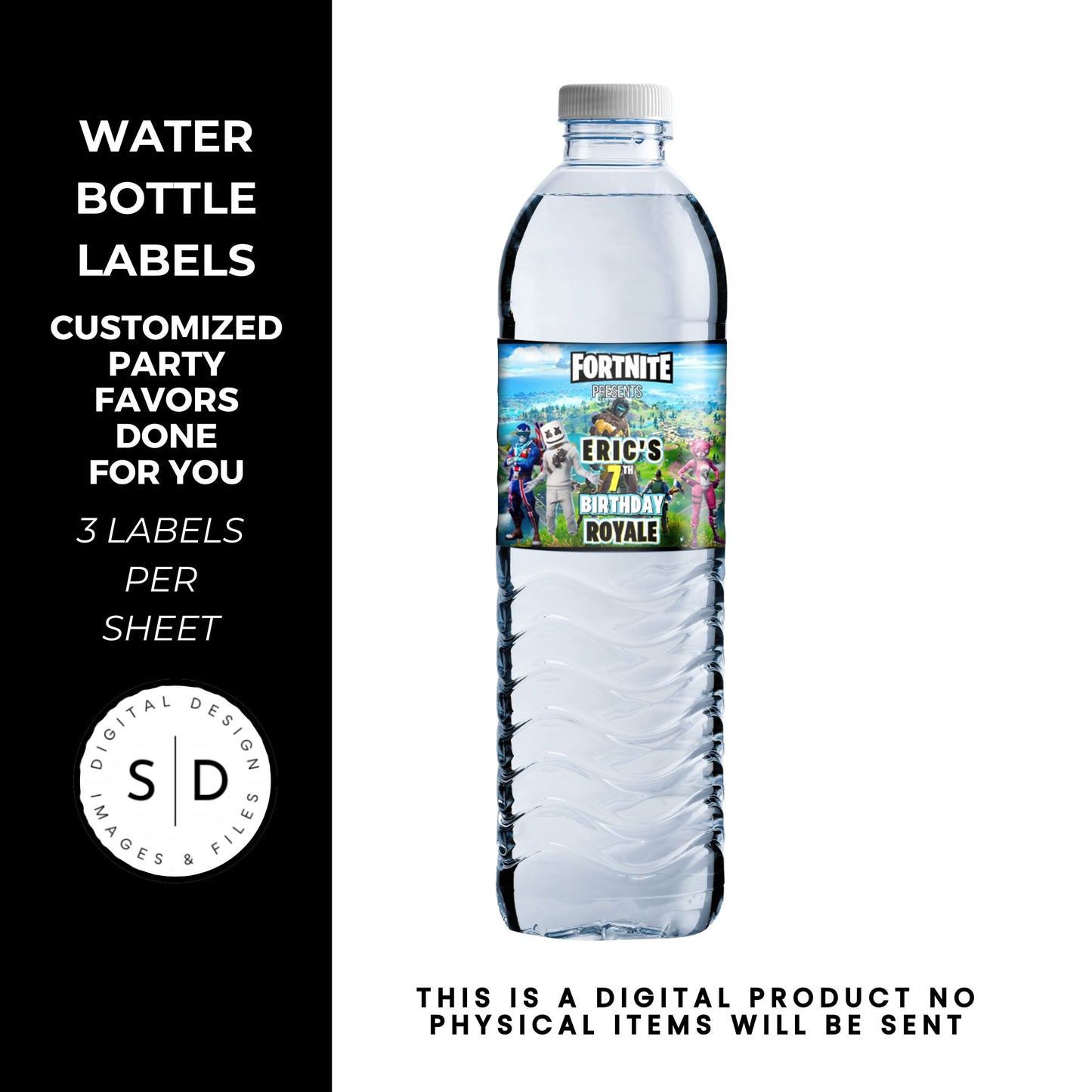 Fortnite Battle Royale Birthday Party Favors DFY
