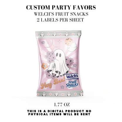 Hey Boo! Halloween Party Favors DFY
