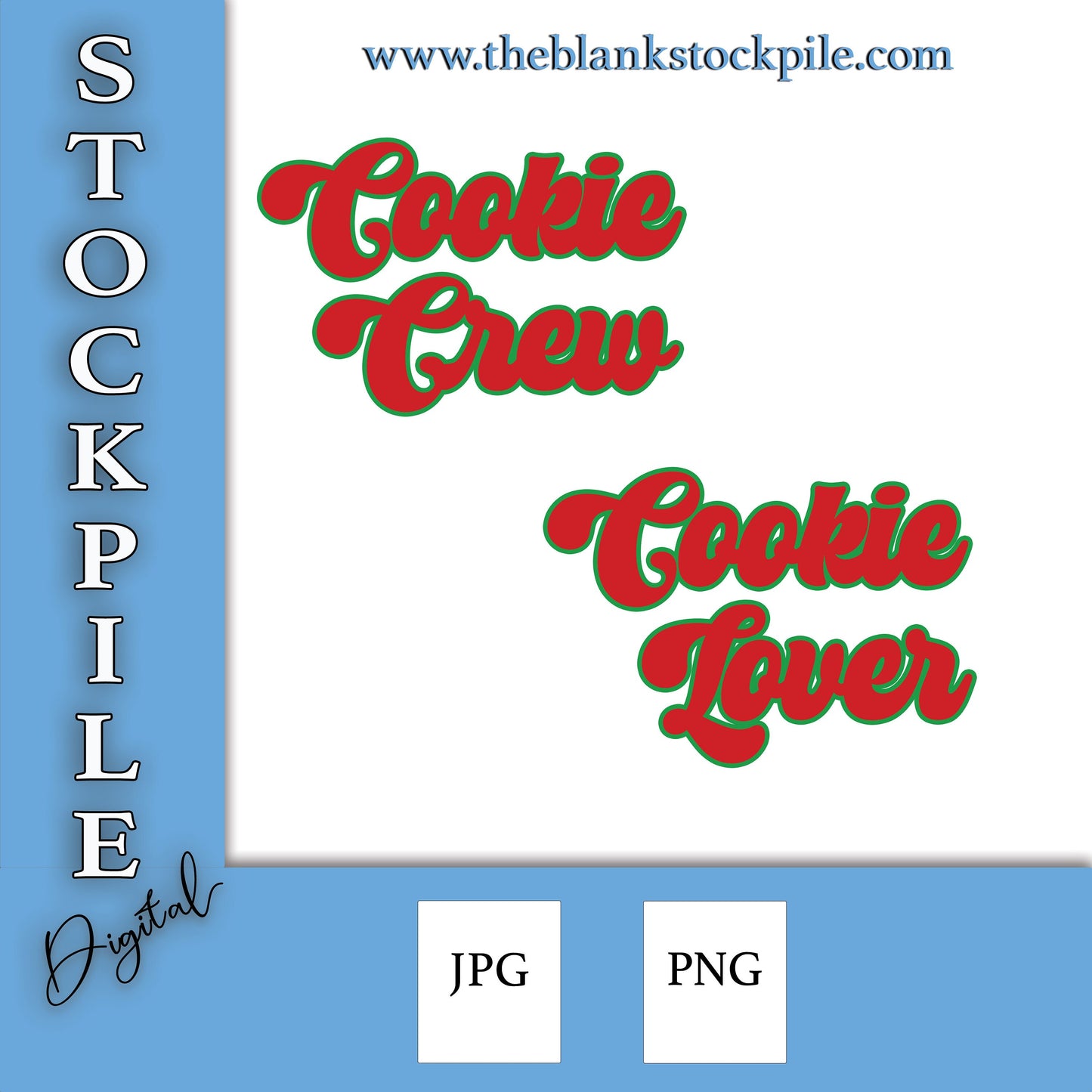 Christmas Cookies Baker SVG