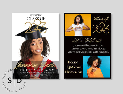 Graduation Invitation 2023 Template