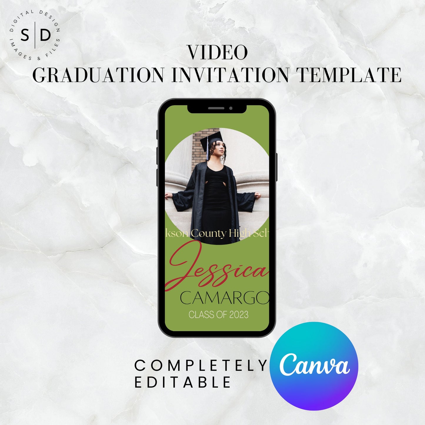 Celebration Graduation Video Invitation